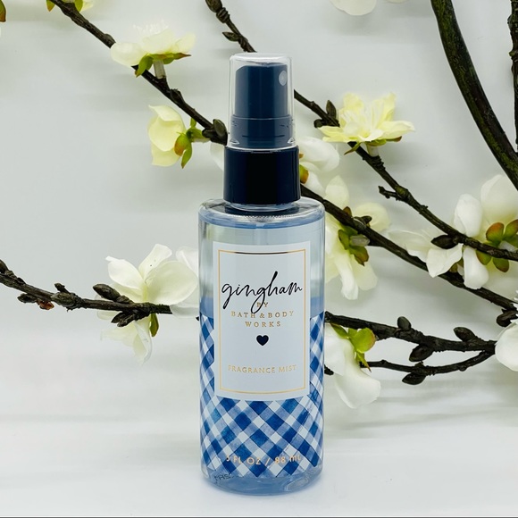 Bath and Body Works Travel Size Gingham Gift Box Set Fragrance, Gel, Body Cream - Picture 6 of 8